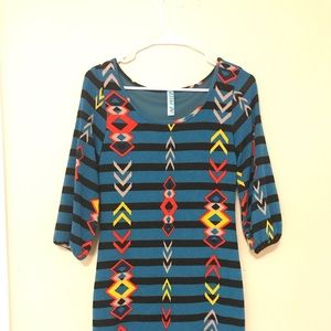 SALE! Tribal Print Sweater Dress